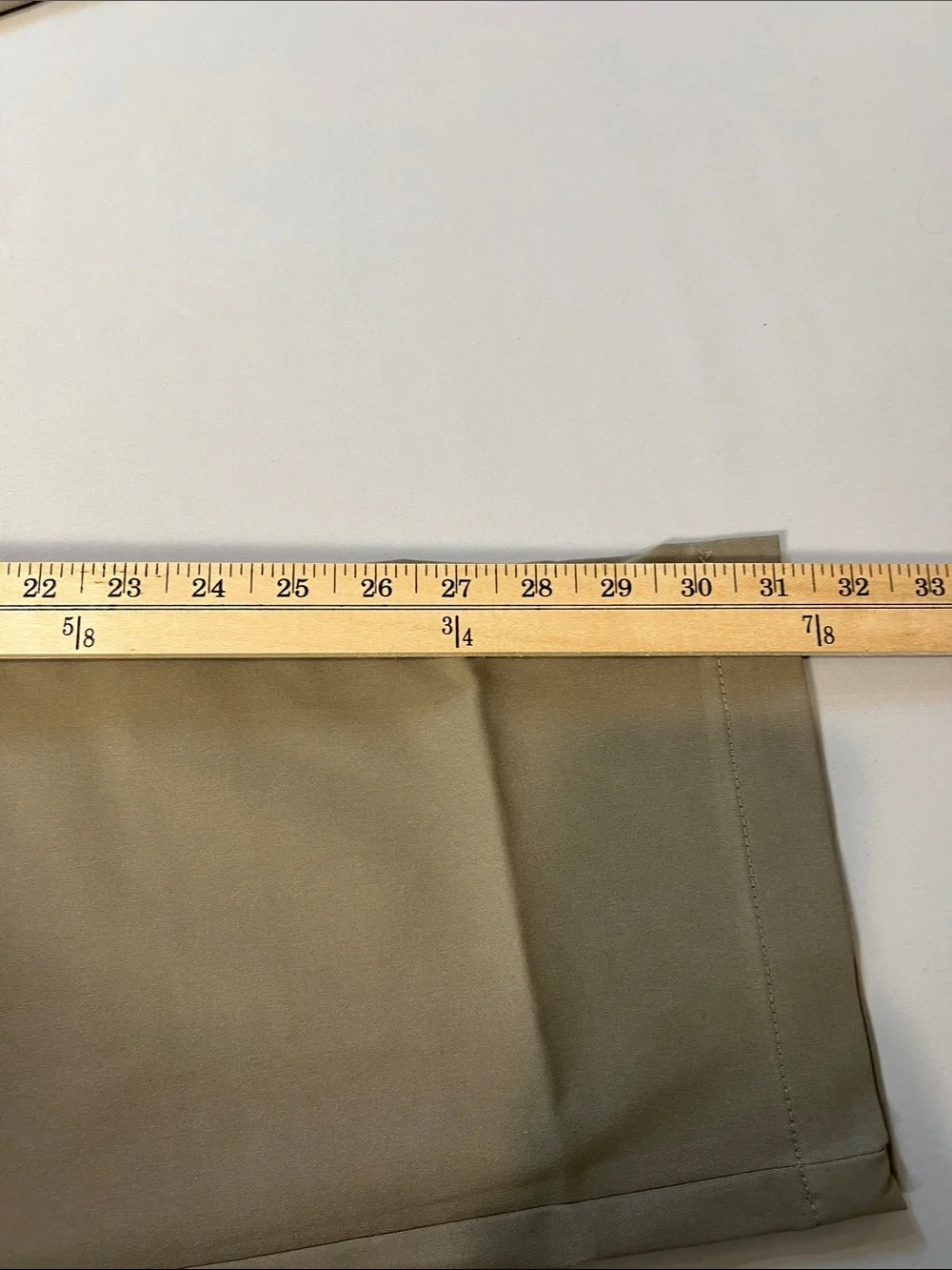 NWT Men's Copper&Oak Khaki Utility Chino Pants - Durable Tan Size 34x32